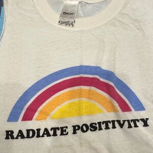 RIPNDIP OS Radiate Positivity Tank Top - White